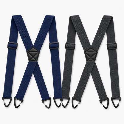 🔥Limited Time 50% OFF🔥Men's X-Back Suspenders with Hook Clips