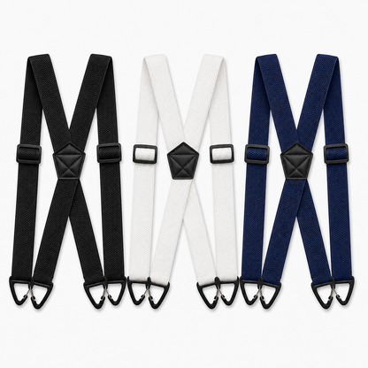 🔥Limited Time 50% OFF🔥Men's X-Back Suspenders with Hook Clips