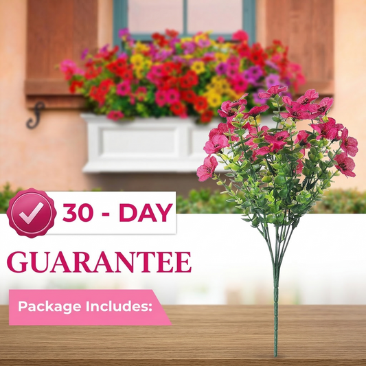🔥 Last Day 50% OFF Realistic UV-Resistant Outdoor Flowers – Zero Maintenance
