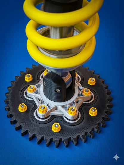 🔥 Limited-Time Sale | Suspension Shock Absorber LED Lamp for Car Lovers & Gamers
