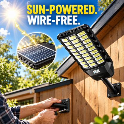 ⏰Limited Time 50% OFF☀️ Ultra Bright Solar LED Street Light System✨ Solar-Powered & Energy-Saving