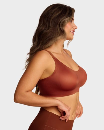 CloudLift™ bra Luxury Satin Seamless Wireless Support Bra