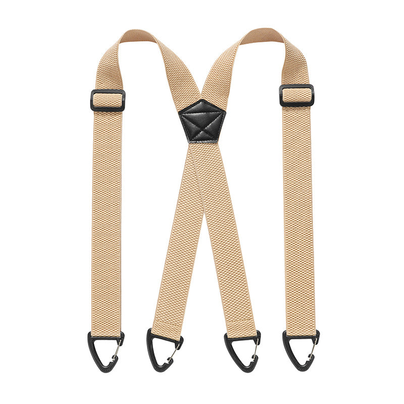 🔥Limited Time 50% OFF🔥Men's X-Back Suspenders with Hook Clips