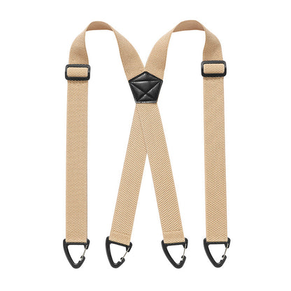 🔥Limited Time 50% OFF🔥Men's X-Back Suspenders with Hook Clips