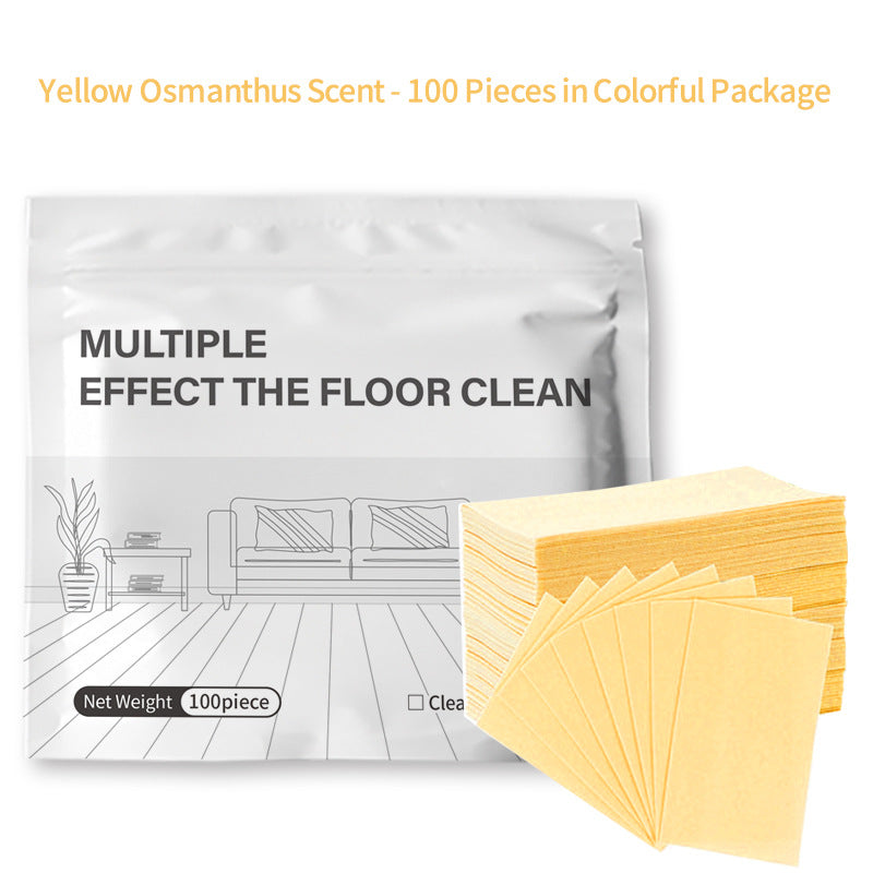 🎁100 Piece Floor Cleaning Tablets Multi-Surface Cleaner for Hardwood Laminate Tile & RV Walls Antibacterial Deodorization Maintenance