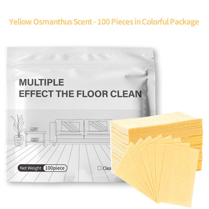 🎁100 Piece Floor Cleaning Tablets Multi-Surface Cleaner for Hardwood Laminate Tile & RV Walls Antibacterial Deodorization Maintenance