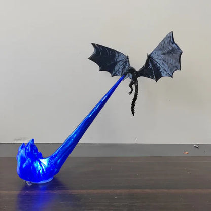 🔥 Limited 50% OFF🐉 Fire-Breathing Dragon Bookshelf Decor Lamp + LED Flame Light Kit