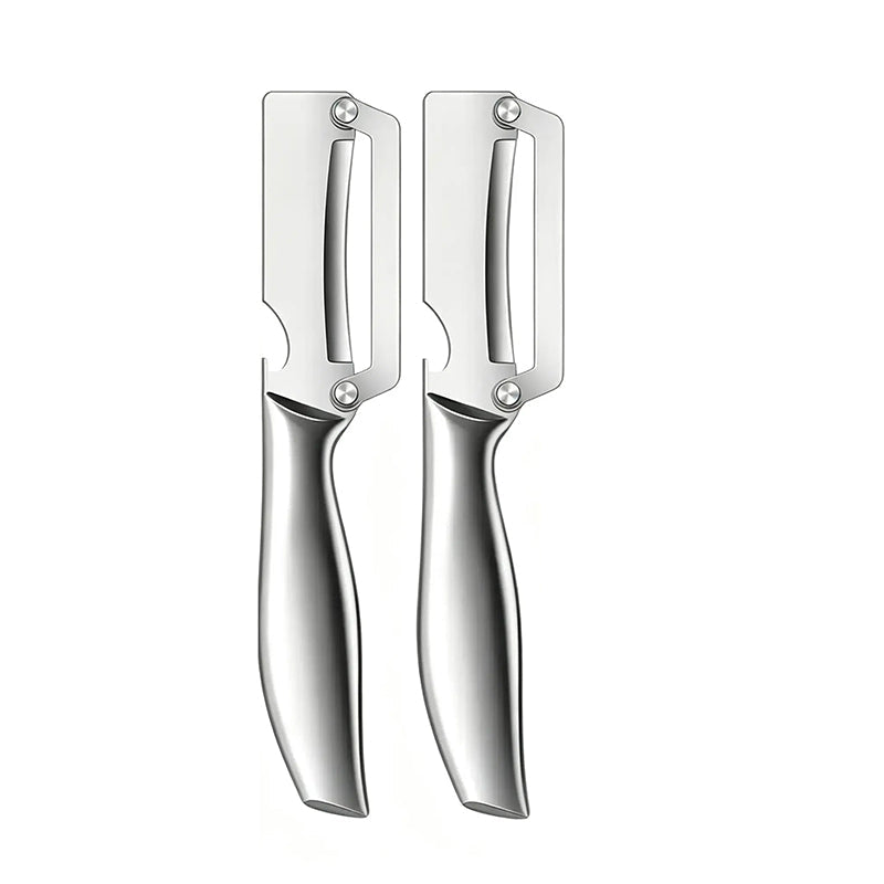 HOT SALE🔥 Household Stainless Steel Sharp Peeler with Built-In Bottle Opener for Fruits & Vegetables
