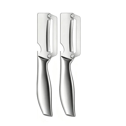HOT SALE🔥 Household Stainless Steel Sharp Peeler with Built-In Bottle Opener for Fruits & Vegetables