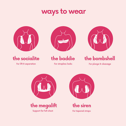 Seamless Lift & Shape Boob Tape — Invisible Support, All-Day Confidence
