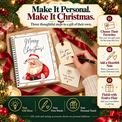 🎁 Christmas Gift Card Book – DIY Personalized Holiday Gift for Family & Friends