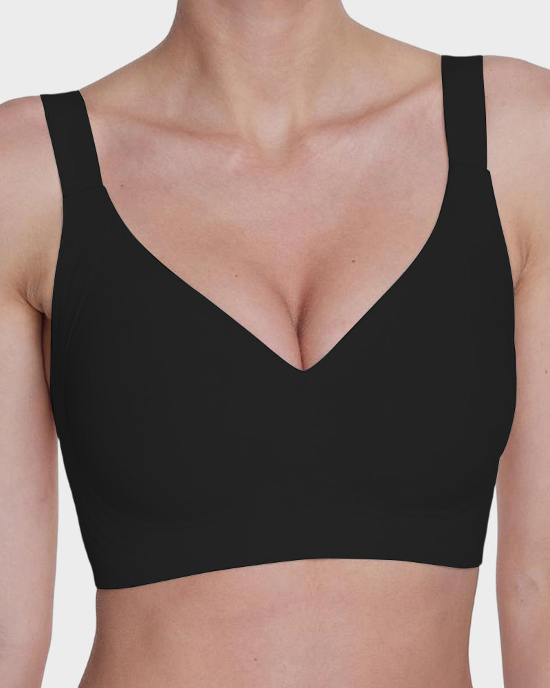 Plus-Size Wireless Full Coverage Minimizer Bra