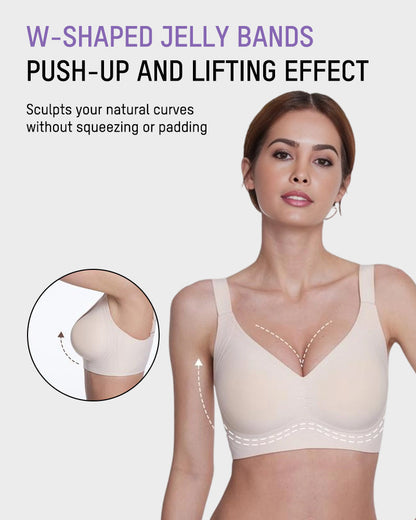 Plus-Size Wireless Full Coverage Minimizer Bra