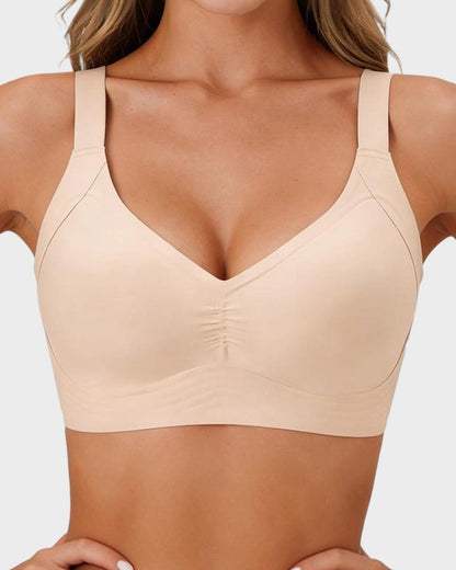 Plus-Size Wireless Full Coverage Minimizer Bra