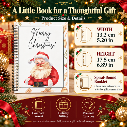 🎁 Christmas Gift Card Book – DIY Personalized Holiday Gift for Family & Friends