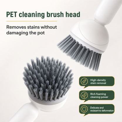 🔥LAST DAY 49% OFF-360° Rotating Soap Dispensing Dish Brush