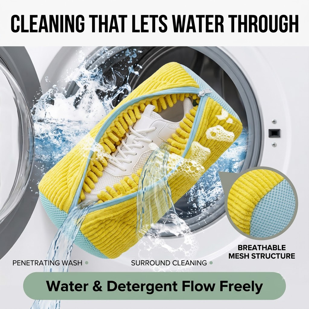 Reusable Shoe Washing Bag