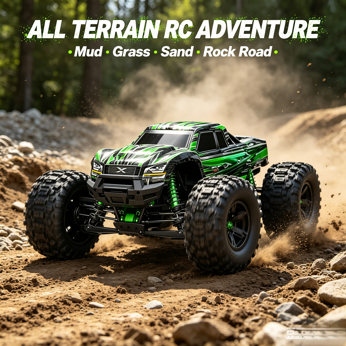 🔥Limited Time 50% OFF🏎️The U-Max Ultimate 8S 4WD Brushless RTR Monster Truck