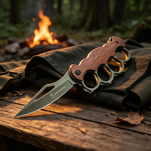 🔥Limited Time-50% OFF🔥Tiger Finger Fist Tactical Folding Knife🗡️
