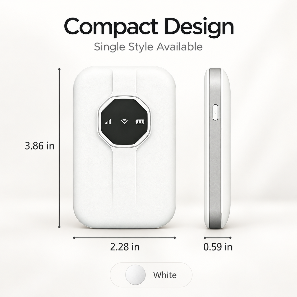 🔥Limited Time 50% OFF🌍 Global Coverage | Boundless Portable Wi-Fi 6 – Travel, Work & Share