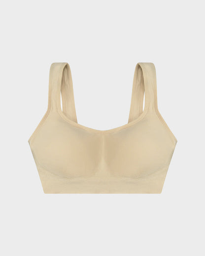 Wire-Free Stretch Support Tank Bra