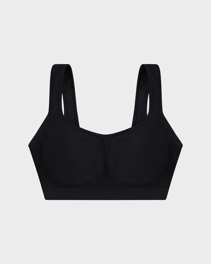 Wire-Free Stretch Support Tank Bra