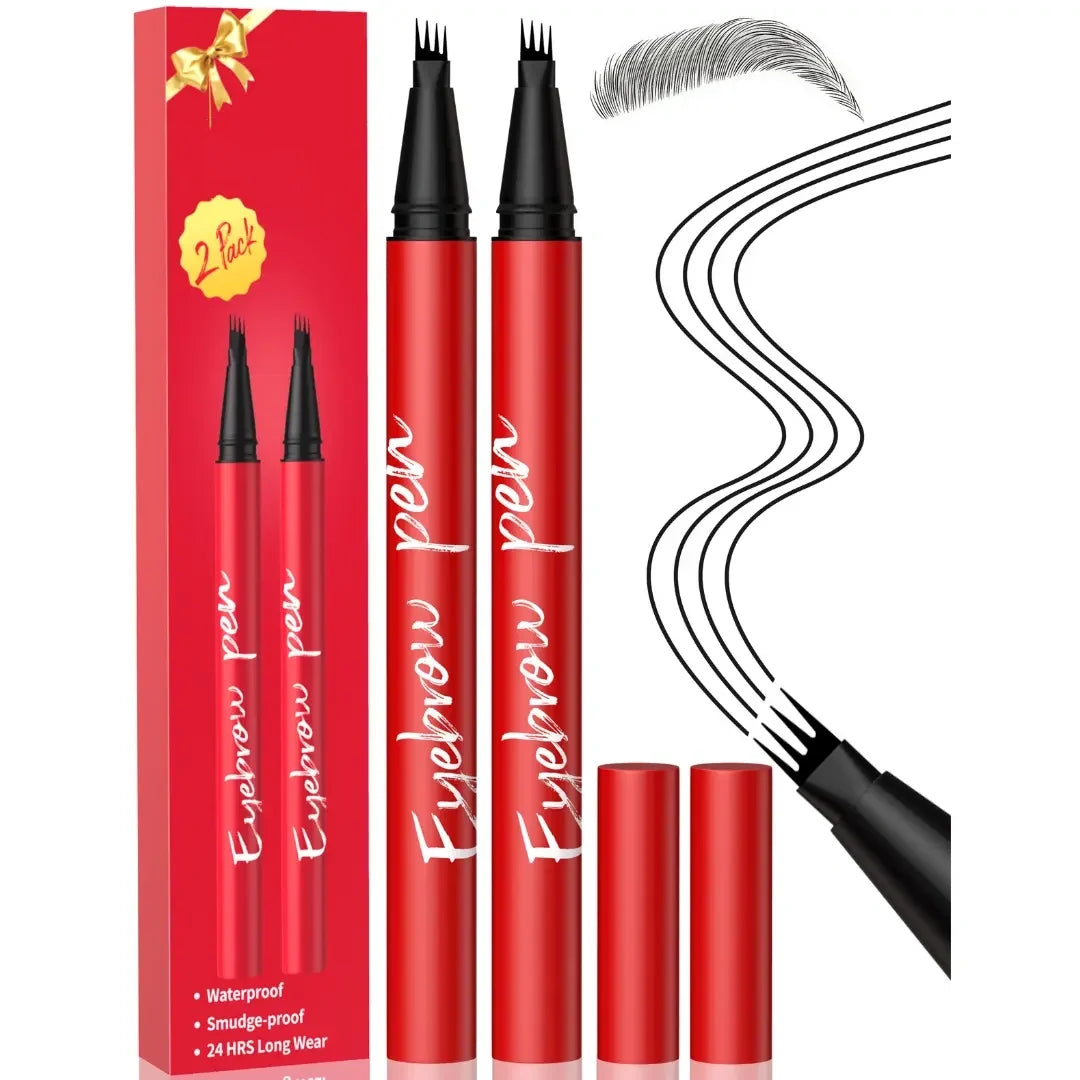 2-Pack Eyebrow Pens – Natural Hair-Like Strokes