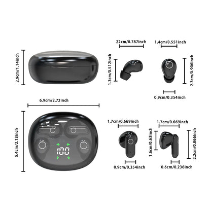 🔥Limited-Time 50% OFF🔥Wireless Headphones - Noise Cancelling Bluetooth 5.4