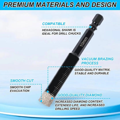 2026 Hot Sale💎 6PCS Diamond Drill Bits Set