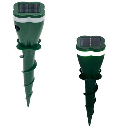 Solar Ultrasonic Outdoor Animal Repellent