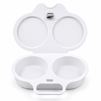 🍳 Microwave Egg Cooker – 2 Egg Poacher for Quick Breakfasts💫