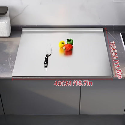 💥Limited Time 49% Off!Stainless Steel Cutting Board, Hygienic & Easy to Clean