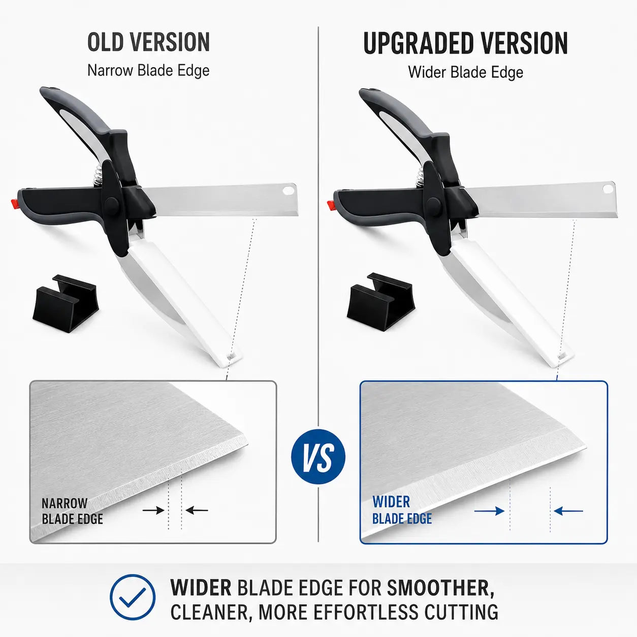 🔥New 2-in-1 Kitchen Scissors – Stainless Steel Food Cutter