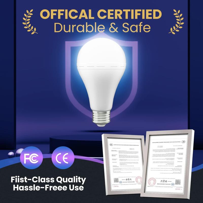 🎁Last Day 50% OFF🔥 Rechargeable Emergency LED Bulb – Never Be In The Dark!
