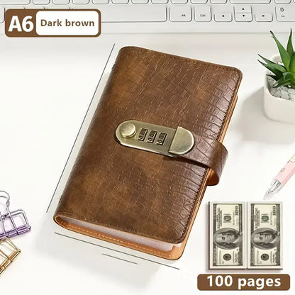 🔥LAST DAY 49% OFF🔐 Cash Stuffing Savings Binder | 100-Pocket Lock Wallet