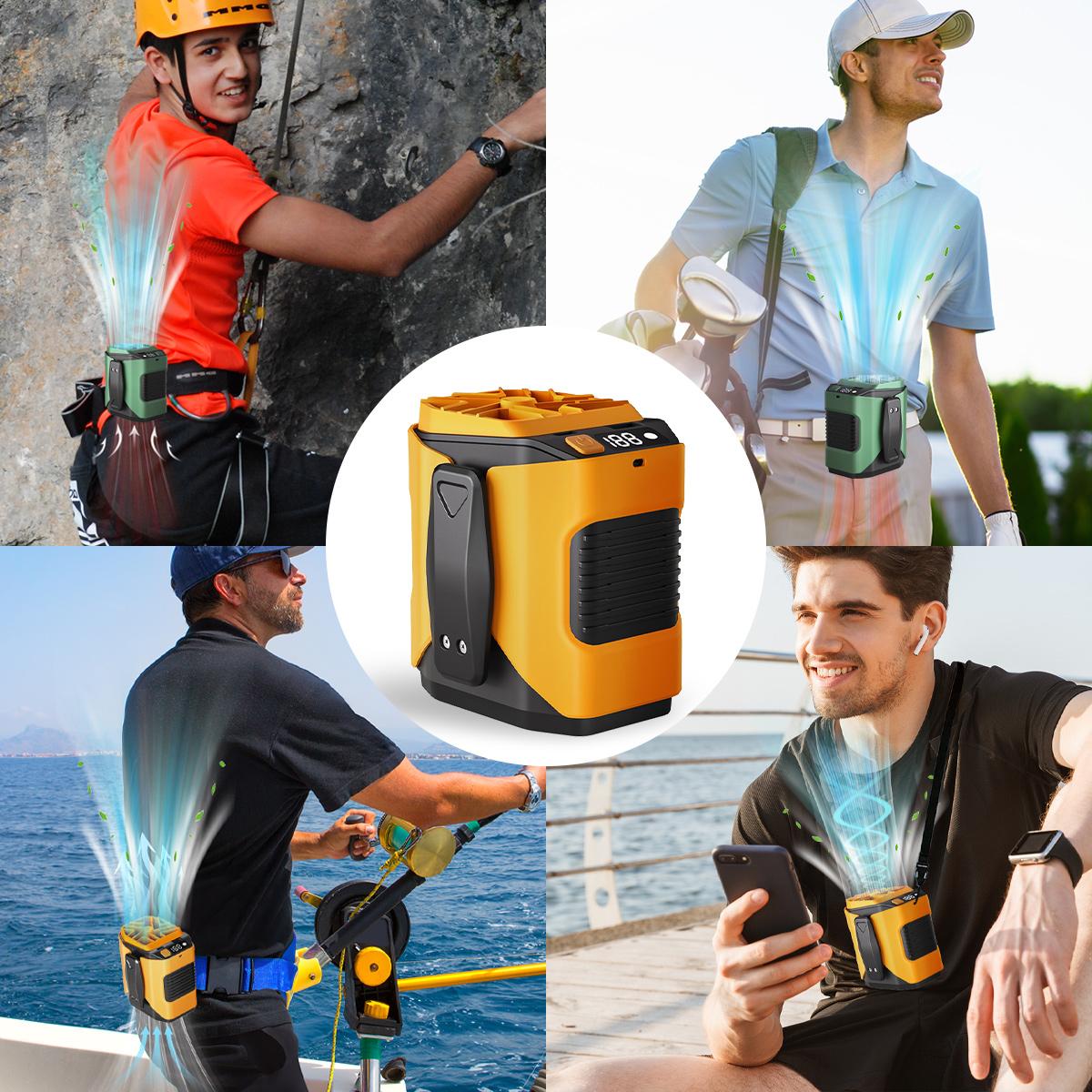 ☀️SUMMER SALE 49% OFF❄️Summer Must-Have Waist Cooling Fan 4 IN 1