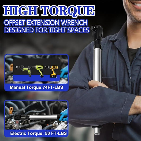 🔥Hot Sale 50% OFF🔥SnapFixMate 1/2in Wrench Extend Rod