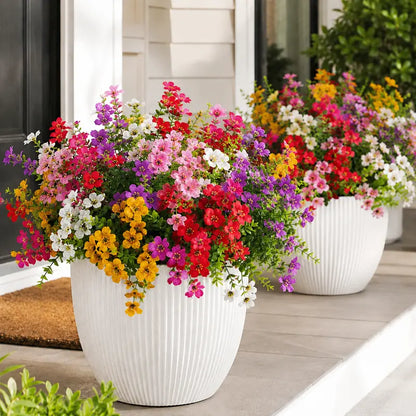 UV Resistant Colorful Fake Flower (6/12/24pcs/set)