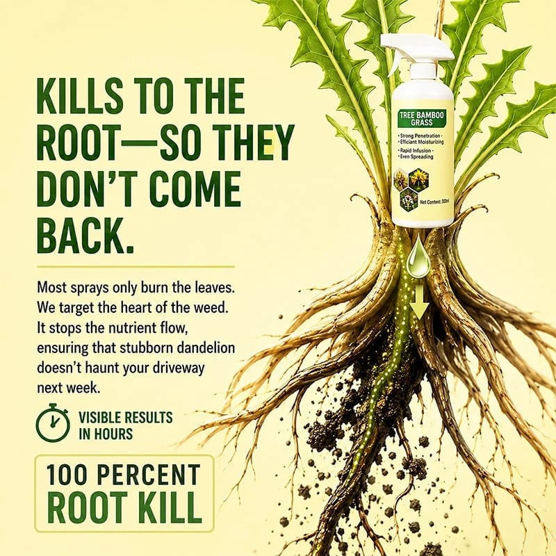 🌿🔥Fast-acting Natural Weed & Grass Killer Spray