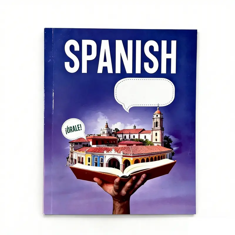 🎁 LAST DAY: 55% OFF!📚 Spanish in 2 Months: Ultimate Workbook with Slang & Conversations ✨