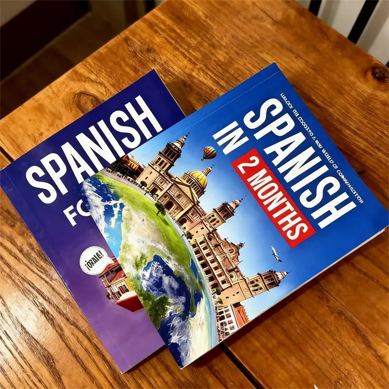 🎁 LAST DAY: 55% OFF!📚 Spanish in 2 Months: Ultimate Workbook with Slang & Conversations ✨