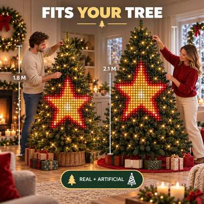 🎄 Smart Animated Christmas Tree Lights | App-Controlled LED Holiday Display ✨