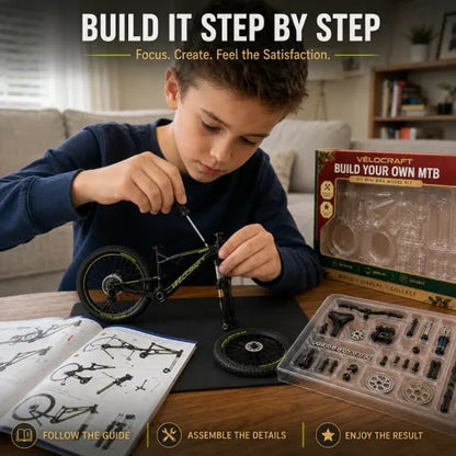 🔥Limited Time 50% OFF - 🚲DIY Mountain Bike Model Kit – Build, Display & Collect
