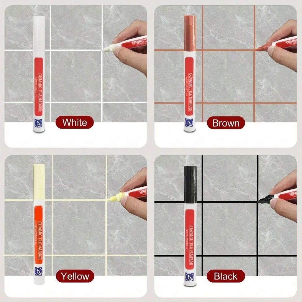 🔥Limited Time 50% OFF🔥Anti-Mould & Waterproof Joint Pen for Ceramic Tiles