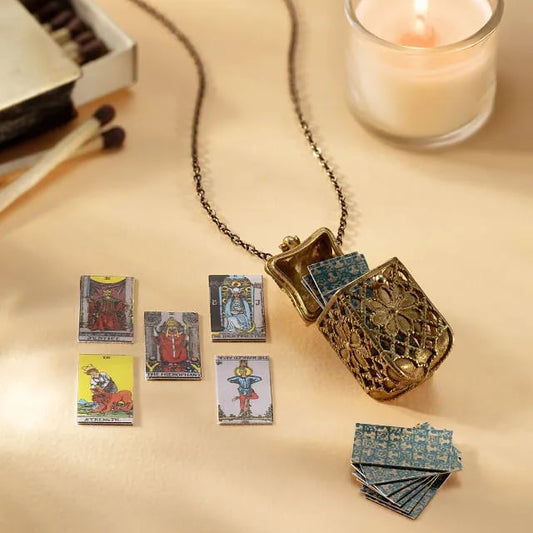 🔥LAST DAY 50% OFF - 📿Tiny Tarot Deck Necklace