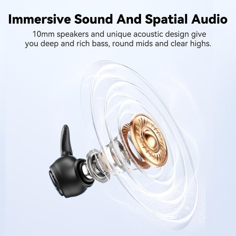 🔥LAST DAY 50% OFF🔥Bluetooth Wireless Earbuds Sleep Earphones