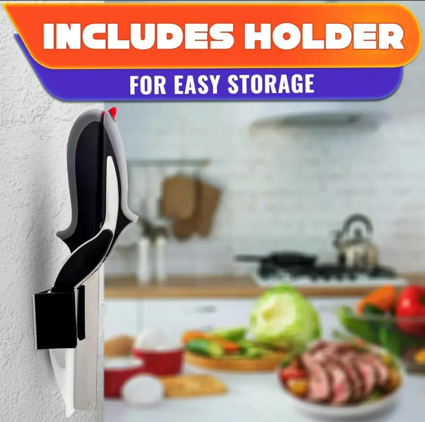 🔥New 2-in-1 Kitchen Scissors – Stainless Steel Food Cutter