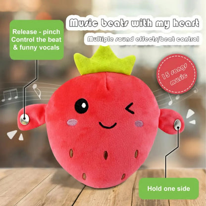 🔥Last Day 48% OFF - 💖Interactive Music Plush Toy Set🍌🍓🥕
