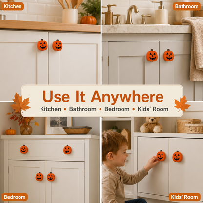 🎃 Halloween & Christmas Special | Fun Pumpkin Door Knob Covers