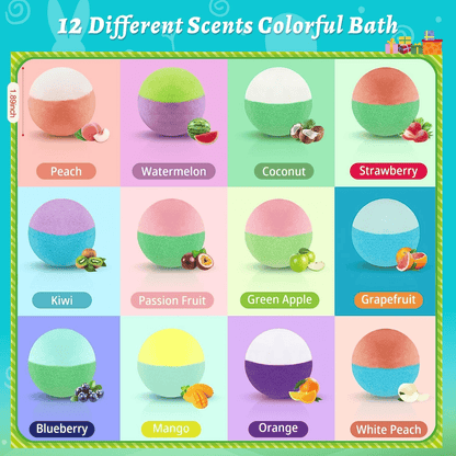 🔥LAST DAY 55% OFF - 🛁✨Natural Bath Bombs for Kids with Mega Bubbles & Surprise Inside🦄 Same as in the video